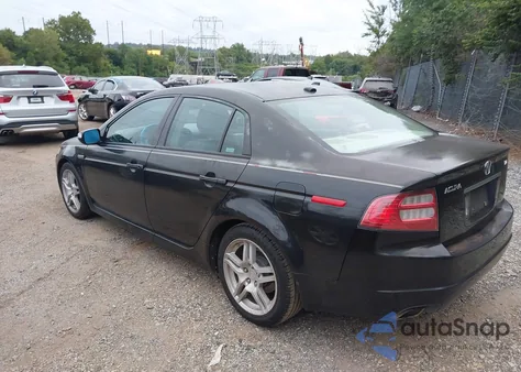 2007 Acura Tl 3.2 z USA, uszkodzony, nr VIN 19UUA66257A011768
